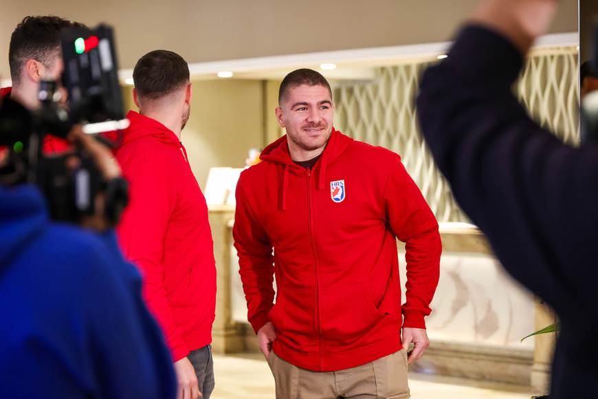 Okupljanje reprezentativaca pred polazak za Poreč (foto: HRS)