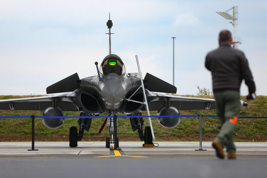 Rafale prošle godine u Velikoj Gorici (foto: Igor Kralj/Pixsell)